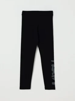 Leggings stretch con logo MSGM Kids