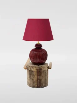 Lume Riga Sfera Bartes in ceramica e legno
