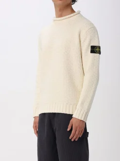 Maglia a collo alto con logo Stone Island