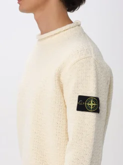 Maglia a collo alto con logo Stone Island