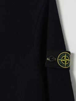Maglia a dolcevita in lana vergine Stone Island Junior