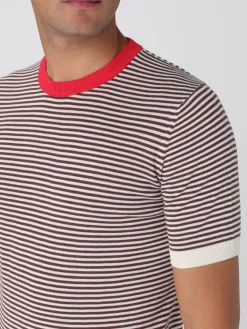 Maglia a girocollo a righe Daniele Alessandrini