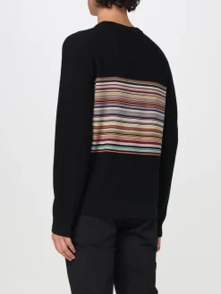 Maglia a girocollo a righe Paul Smith in lana vergine