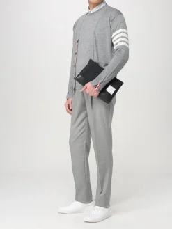 Maglia a girocollo 4-bar Thom Browne in lana