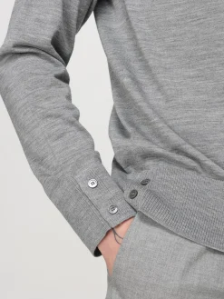 Maglia a girocollo 4-bar Thom Browne in lana