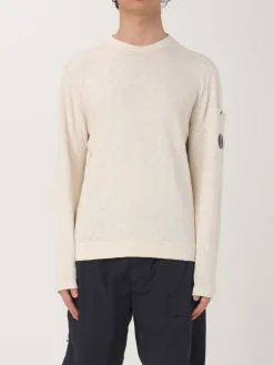 Maglia a girocollo basic C.P. Company in misto cotone