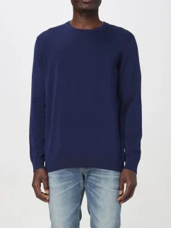 Maglia a girocollo basic Drumohr in cotone rasato