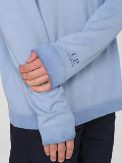 Maglia a girocollo basic con mini logo C.P. Company