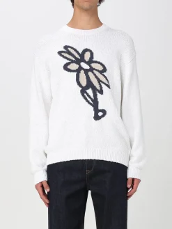 Maglia a girocollo con grafica floreale Maison KitsunÉ