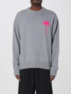 Maglia a girocollo con logo Palm Angels