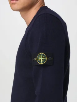 Maglia a girocollo con logo Stone Island