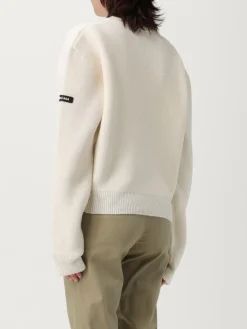 Maglia a girocollo con logo Balenciaga in lana