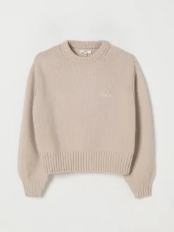 Maglia a girocollo con mini logo Chloé