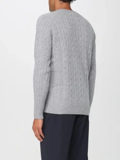 Maglia a girocollo Drumohr in cashmere intrecciato