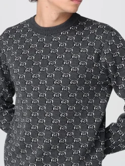 Maglia a girocollo GG Supreme Gucci in lana