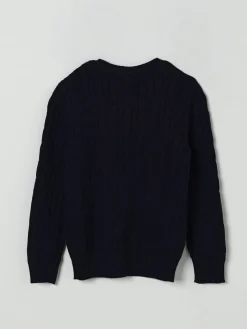 Maglia a girocollo in cotone con logo Pony Polo Ralph Lauren