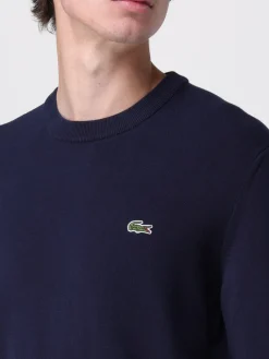 Maglia a girocollo in cotone bio Lacoste