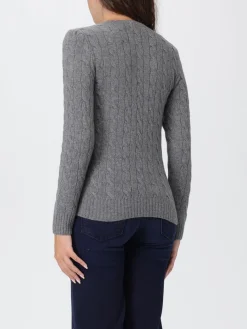 Maglia a girocollo in lana e cashmere con logo ricamato Polo Ralph Lauren