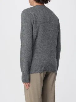 Maglia a girocollo in lana di agnello Drumohr