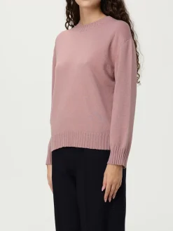 Maglia a girocollo in lana vergine e seta Fabiana Filippi