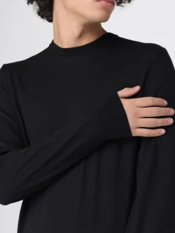 Maglia a girocollo in lana Drumohr