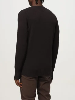 Maglia a girocollo in lana di agnello Drumohr