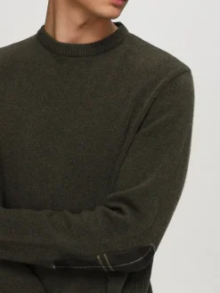 Maglia a girocollo in lana Barbour