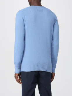 Maglia a girocollo in lana di agnello Drumohr