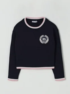 Maglia a girocollo in lana vergine DG Dolce & Gabbana