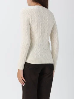 Maglia a girocollo in lana e cashmere con logo ricamato Polo Ralph Lauren