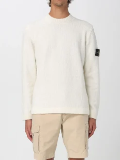 Maglia a girocollo in misto lana Stone Island