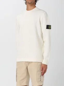 Maglia a girocollo in misto lana Stone Island