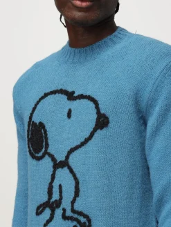 Maglia a girocollo in misto lana Snoopy Iceberg