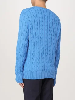 Maglia a girocollo Polo Ralph Lauren in cotone a trecce