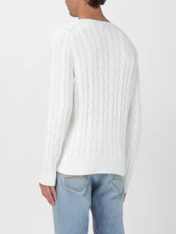 Maglia a girocollo Polo Ralph Lauren in cotone a trecce