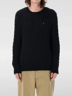 Maglia a girocollo Polo Ralph Lauren in cotone a trecce