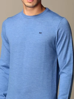 Maglia a girocollo XC in lana Merino extrafine