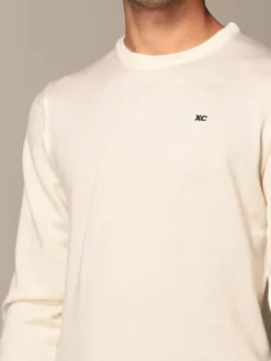 Maglia a girocollo XC in lana Merino extrafine