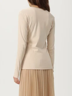 Maglia a v basic in cotone Fabiana Filippi