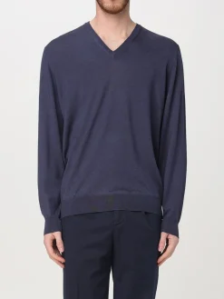 Maglia a v Drumohr in lana merino