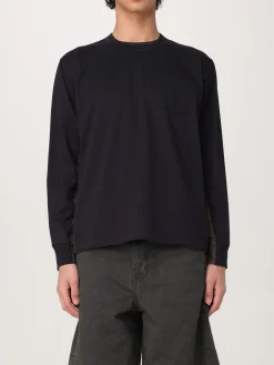 Maglia basic in jersey bicolor Sacai