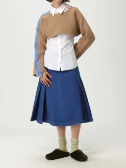 Maglia crop in lana vergine Marni