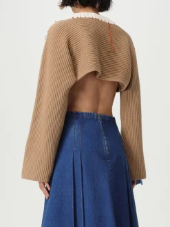 Maglia crop in lana vergine Marni