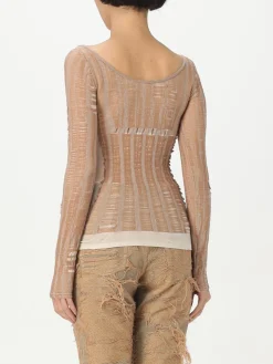 Maglia Diesel in maglia distressed