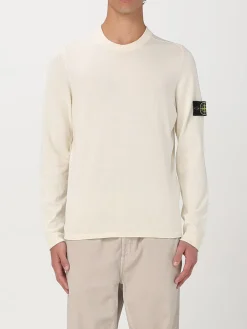 Maglia in cotone biologico grezzo finezza 12 Stone Island