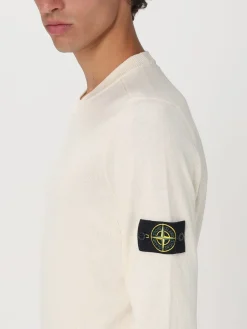Maglia in cotone biologico grezzo finezza 12 Stone Island