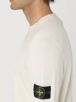 Maglia in cotone biologico grezzo finezza 12 Stone Island