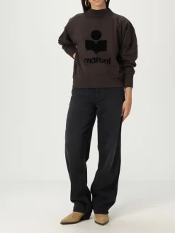 Maglia in cotone con logo Isabel Marant Etoile