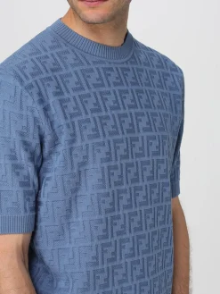 Maglia in cotone FF Fendi