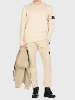 Maglia in cotone organico e nylon finezza 14 Stone Island